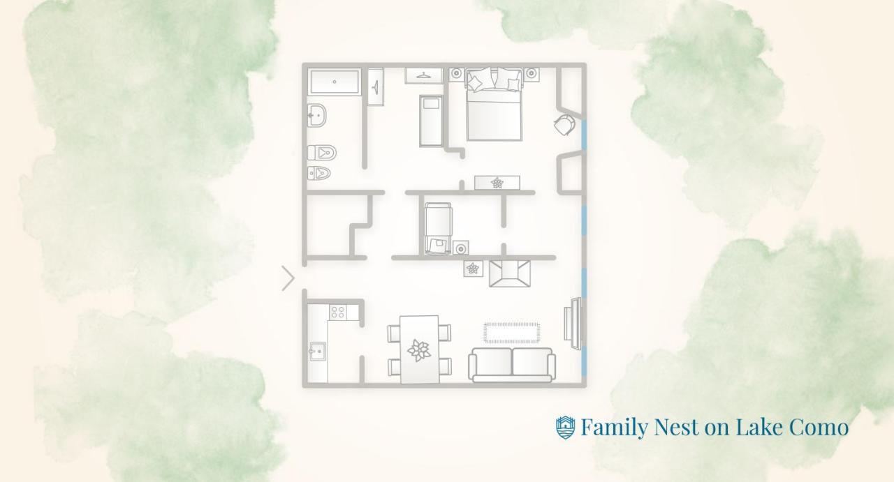 Family Nest Overlooking Lake Como - By Rent All Como 아르제뇨 외부 사진